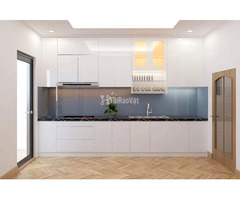 Tủ Bếp Melamine Đẹp, Bền, Giá Hợp Lý – Thi Công Tại Xưởng