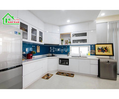 Tủ Bếp Melamine Đẹp, Bền, Giá Hợp Lý – Thi Công Tại Xưởng - 2