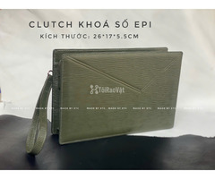 CLUTCH DA BÒ KHÓA SỐ - XƯỞNG QUÀ TẶNG DOANH NGHIỆP