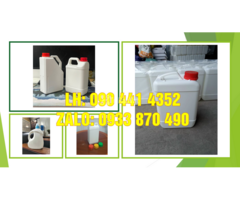 Can nhựa 1 lít HDPE, can 2 lít nhựa chính phẩm, can nhựa 5 lít đựng thực phẩm - 2