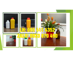 Chai lọ 500ml thủy tinh đựng dầu dừa, chai nhựa 250ml đựng kem chống nắng - 2